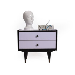80’ler Lila Rengi Deco Komodin