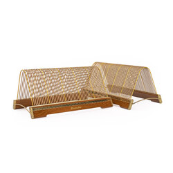 50’ler Vintage Plattofix Ahşap Plaklık. Made in Germany.