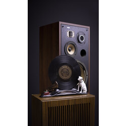 Vintage His Master Voice Plak Standı. Made in England