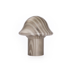 70’ler Peil & Putzler Tasarımı Zebra Desenli Mantar Lamba. Made in Germany.