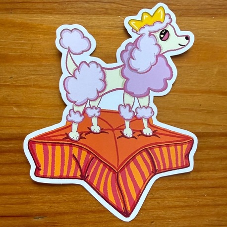 Poodle Sticker \ Cute Aesthetic Sticker