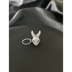 Tavşan Kafa İskeleti Anahtarlık
