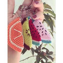 4 ‘lü Meyve Anahtarlık set 