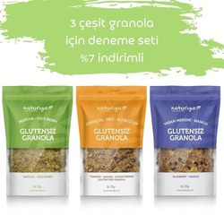 3'lü Glutensiz Granola set