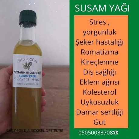 susam yağı 