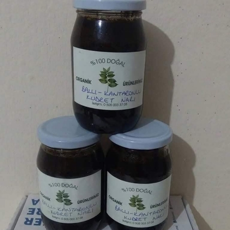 3 kavanoz ballı kantaronlu kudret narı 