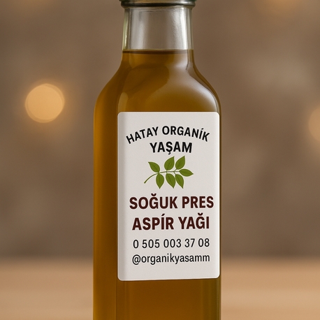 soğuk pres aspir yağı 