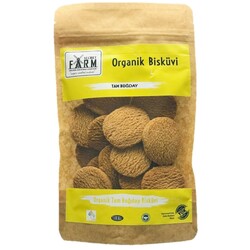 organik tam buğday bisküvi 100 gr