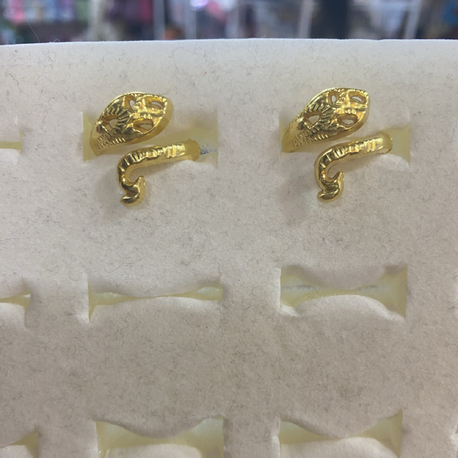 Örgü yüzüğü gold