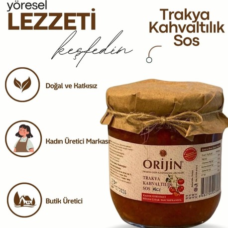 TRAKYA KAHVALTILIK SOS (TATLI) 375 GR
