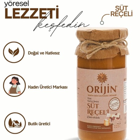  Tam Yağlı İnek Sütü Reçeli 270 GR- Cow Milk Jam 