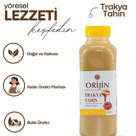 Trakya Tahin 340gr(Yerli Susam) Günlük Çekim