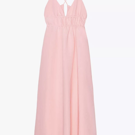 Zara sırtı dekolte elbise