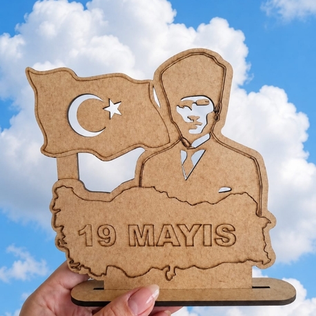 19 Mayıs boyama figürü 