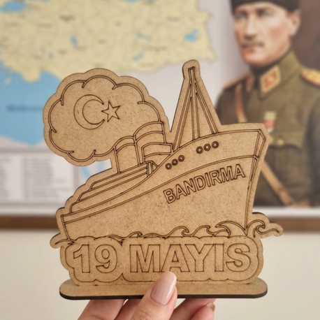 Bandırma vapuru boyama figürü 