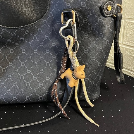 Köpek Modelli Çanta Charm