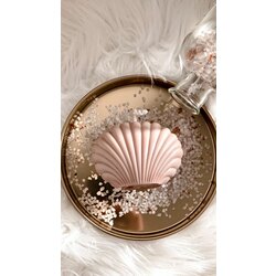 Rose || Baby Shell Candle