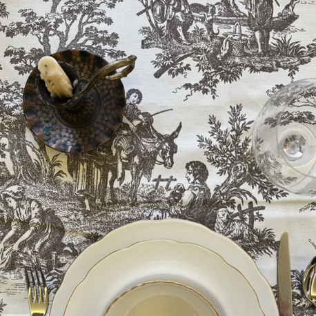 Toile Nature - Kahverengi Runner