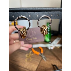 Sallantılı Burgu Bijuteri Küpe