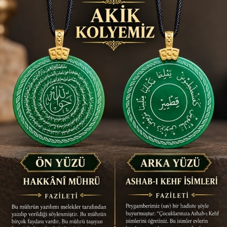 Akik Kolye(Ashab-ı Kehf)