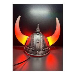 Işıklı Viking Şapka