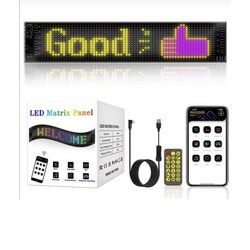 30CM KAYAR LED PANEL (motorsiklet uyumlu)