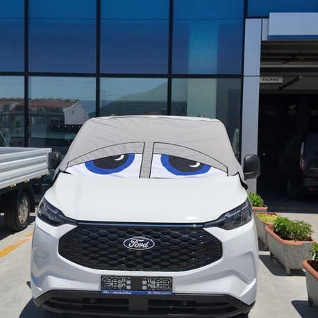 Volkswagen T7 Ford Custom Premium Isı Yalıtımlı ve %100 Karartmalı Oto Cam Güneşliği