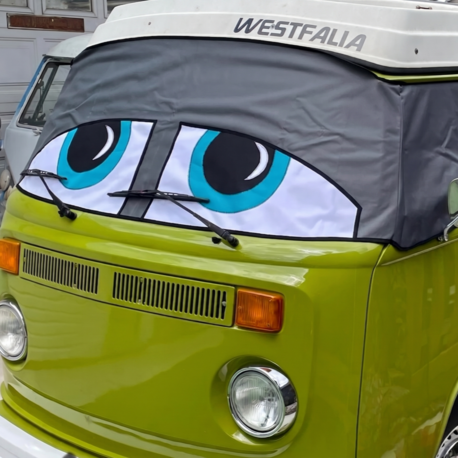 Volkswagen T2 Premium Isı Yalıtımlı ve %100 Karartmalı Oto Cam Perdesi