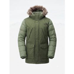 TNF Mc Murda Parka  - Yeşil