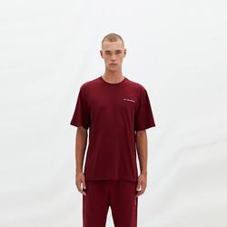 L. Benjamins Basic  T-Shirt - Bordo