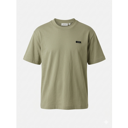 CK Mini Kauçuk Logo T-Shirt - Olive