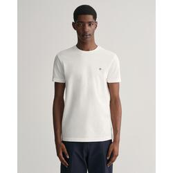 Gant New Nakış Logo T-Shirt - Beyaz