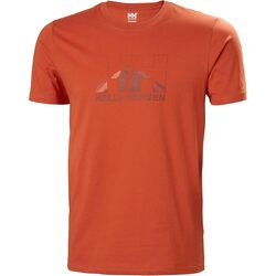 HH Mountain Logo T-Shirt - Turuncu