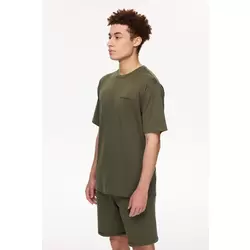L. Benjamins Basic  T-Shirt - Haki