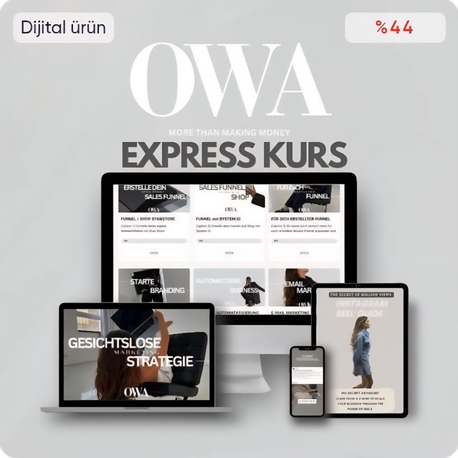OWA | Online Wealth Academy Kurs ( Türkçe / Deutsch / English)