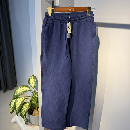 B. Clp Keten Pantolon | Lacivert 