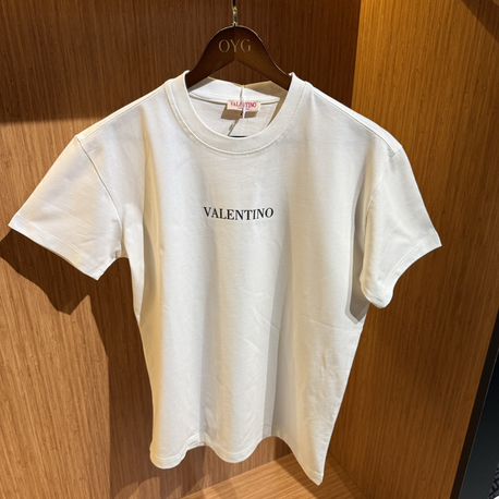 Valentino Premium T-Shirt | Beyaz