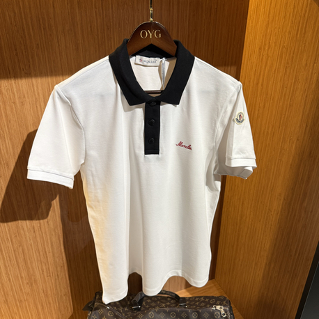 Moncler Premium Polo Yaka | Beyaz