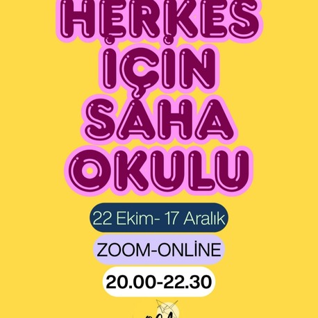 HERKES İÇİN SAHA OKULU III
