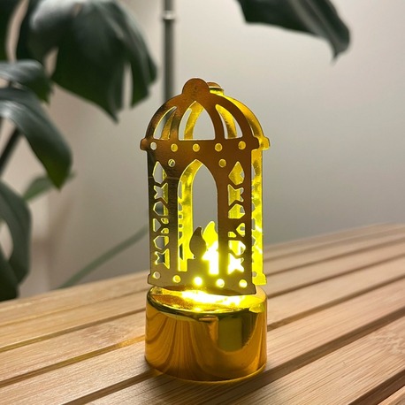 Dekoratif LED Ramazan Figürü – Kandil Tasarımlı