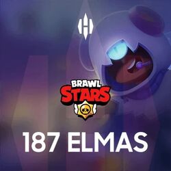 Brawl Stars 187 Elmas
