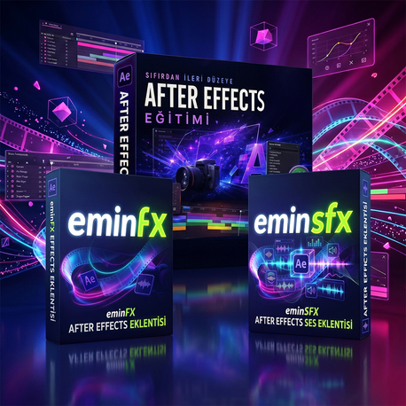 Sıfırdan After Effects Eğitimi + eminFX + eminSFX