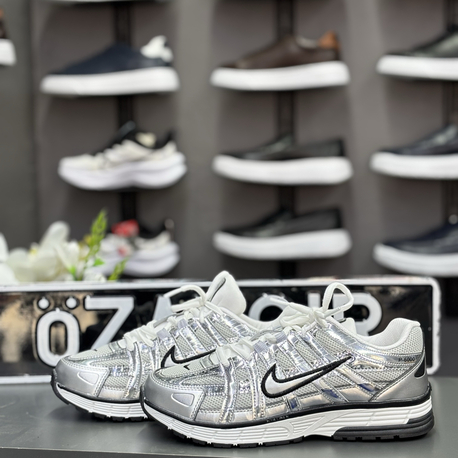 Nike P-6000 Gri (Metalik Gri / Silver) Spor Ayakkabı