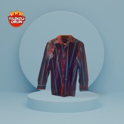 Avcanni Boretti Çizgili 40 beden Bay Gömlek