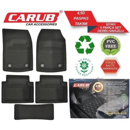 Oto Paspas Universal 4.5D 5 Parça