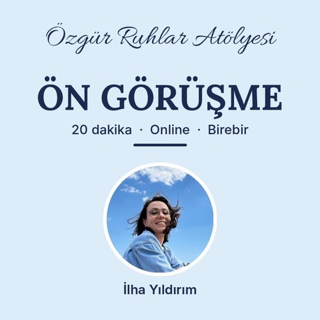 Ön Görüşme (20 dk, Online) – Sana en kısa sürede WhatsApp'tan ulaşacağım