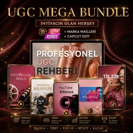 UGC Mega Bundle – Hepsi Bir Arada Kılavuz Seti + Bonuslar + 