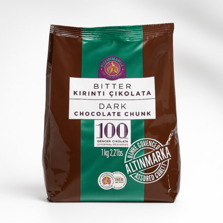 ALTINMARKA BİTTER KIRINTI ÇİKOLATA 1 KG