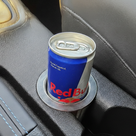 Hyundai i20 N için Red Bull Şişeleri İçin Bardak Tutucu Adaptörü Mat / Karbon Görünümlü