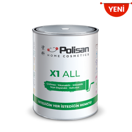 Polisan X1 ALL Dönüşüm Boyası (BEYAZ) - Her yeri her şeyi boya